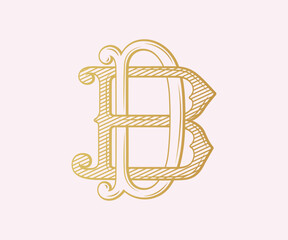  DB, BD, logo DB, Letter DB,  Monogram DB, Wedding Monogram, Wedding Logo, Logo Design , Monogram Vintage