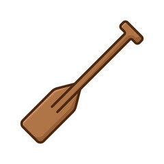 paddle icon vector design template simple and clean