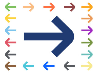 vector set of arrows