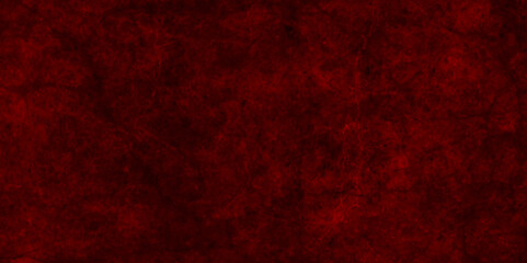 Dark red scratch and crack grunge distressed dust wall background. panorama dark red stone marble slate backdrop vintage background. pattern and texture of cracks, scratch rusty wall and chip.