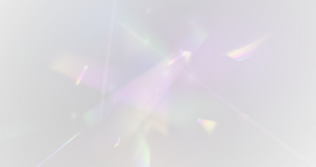 PNG rainbow prism with colorful glow, sparkle light, bokeh and lens flare on transparent background with glowing abstract crystal glass and fantasy reflection PNG.