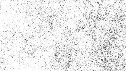 Distressed grunge texture and grainy effect on transparent background. Overlay textures  with dust effect