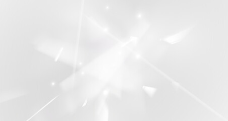 PNG crystal white diamond with glow sparkle on bright light background PNG.