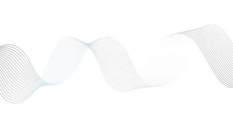 Abstract colorful wave line futuristic technology flowing particles. modern curved wave smooth stripe seamless pattern. digital frequency track equalizer. stylized wave line art background.