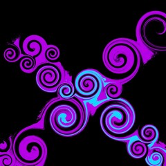 abstract background with circles
