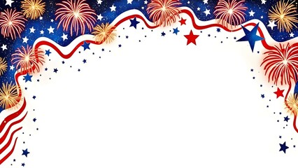 Obraz premium Proud to be American today and every day!