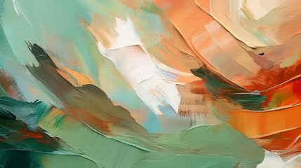 Art abstract painting rough colorful art painting texture, with oil brushstroke, pallet knife paint on canvas wallpaper illustration for design.