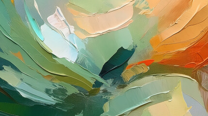 Art abstract painting rough colorful art painting texture, with oil brushstroke, pallet knife paint on canvas wallpaper illustration for design.