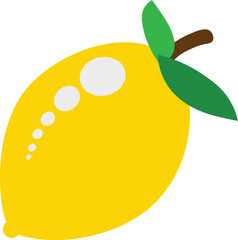 Lemon flat icon design.
