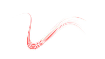 PNG red laser line with glow and speed streak blur effect on dark background PNG.