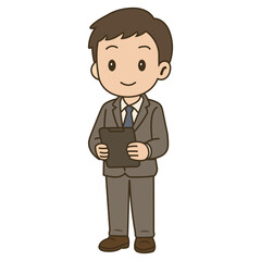 business man cartoon