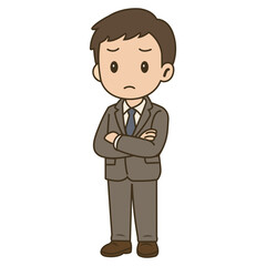 business man cartoon