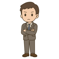 business man cartoon