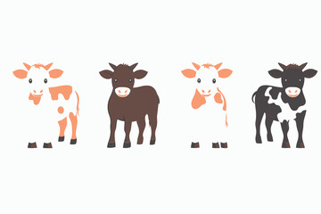 Obraz premium christmas reindeer and deer