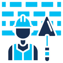 Masonry solid color icon