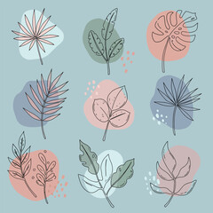 Seamless Monochrome Floral Pattern. Hand Drawn Floral Texture, Decorative Flowers, Coloring Book.