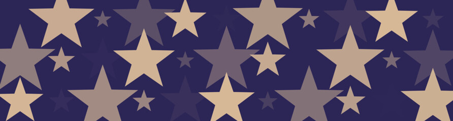 Obraz premium Starry Night Background Illustration