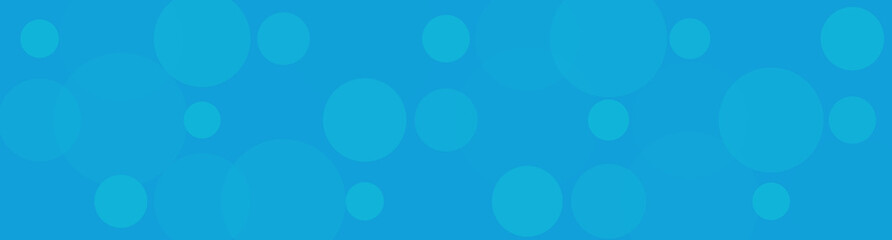 Abstract Blue Bubbles Background
