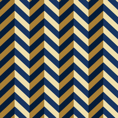 Pattern seamless chevron abstract wave background stripe gold luxury color and line. Geometric line vector. Christmas background.

