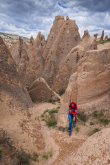 Fototapeta premium One of the valleys in Cappadocia