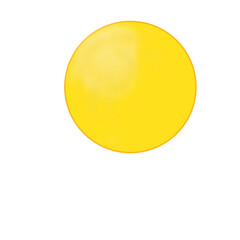 Yellow Circle with Gradient