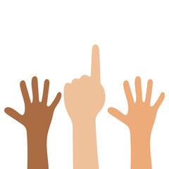 International Youth Day Hand Expression