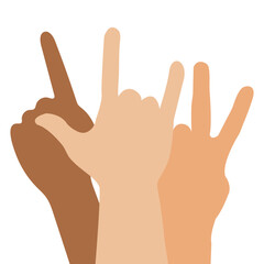 International Youth Day Hand Expression