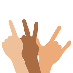 International Youth Day Hand Expression