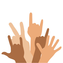 International Youth Day Hand Expression