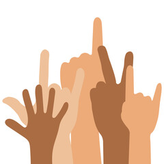 International Youth Day Hand Expression