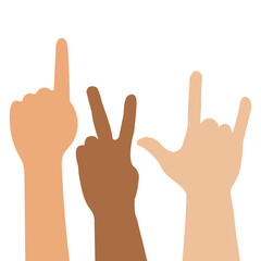 International Youth Day Hand Expression