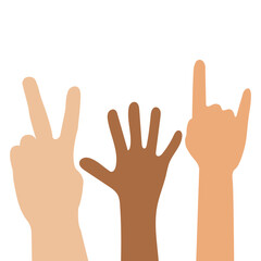 International Youth Day Hand Expression