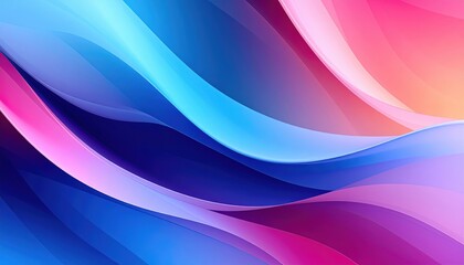 Flowing colorful waves digital abstract design vibrant background modern aesthetics eye-catching visuals