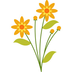 Spring Flower Illustration