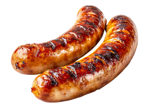 grilled sausages