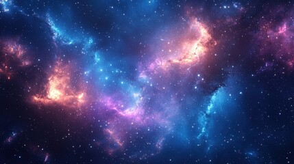 Obraz premium Explore the Starry Universe: Bright Colors of Cosmic Wonders and Celestial Beauty