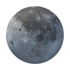 Full moon on PNG background