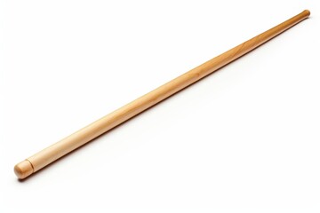 Wooden stick used for various activities including sports and crafts, isolated view