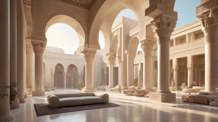 luxury interior arabian design mosque architectural design 