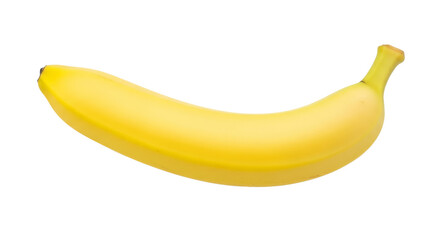 Curved yellow fruit a vibrant banana