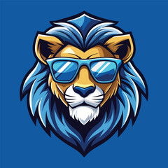 Tiger Head Mascot Emblem – Aggressive Wild Cat Illustration for Teams
