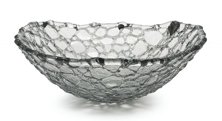 Obraz premium Textured glass bowl