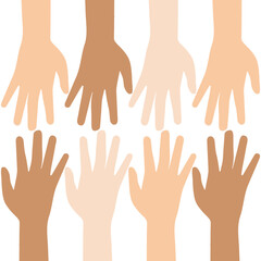 International Youth Day Circular Hand