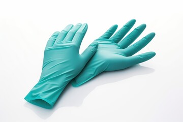 Obraz premium Protective gloves ready for use in healthcare and laboratory settings for safety and hygiene