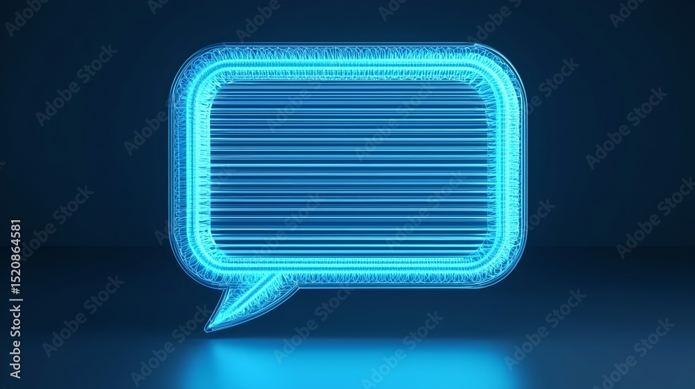 Poster digital communication visualization virtual space graphic design modern environment 3d view concept 