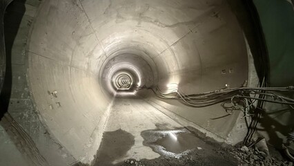 building site of prague new metro line D
