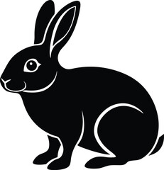 vector illustration of a rabbit