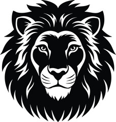 lion head vector illustration