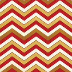 Pattern seamless chevron abstract wave background stripe gold luxury color and line. Geometric line vector. Christmas background.