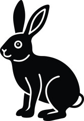 vector illustration of a rabbit